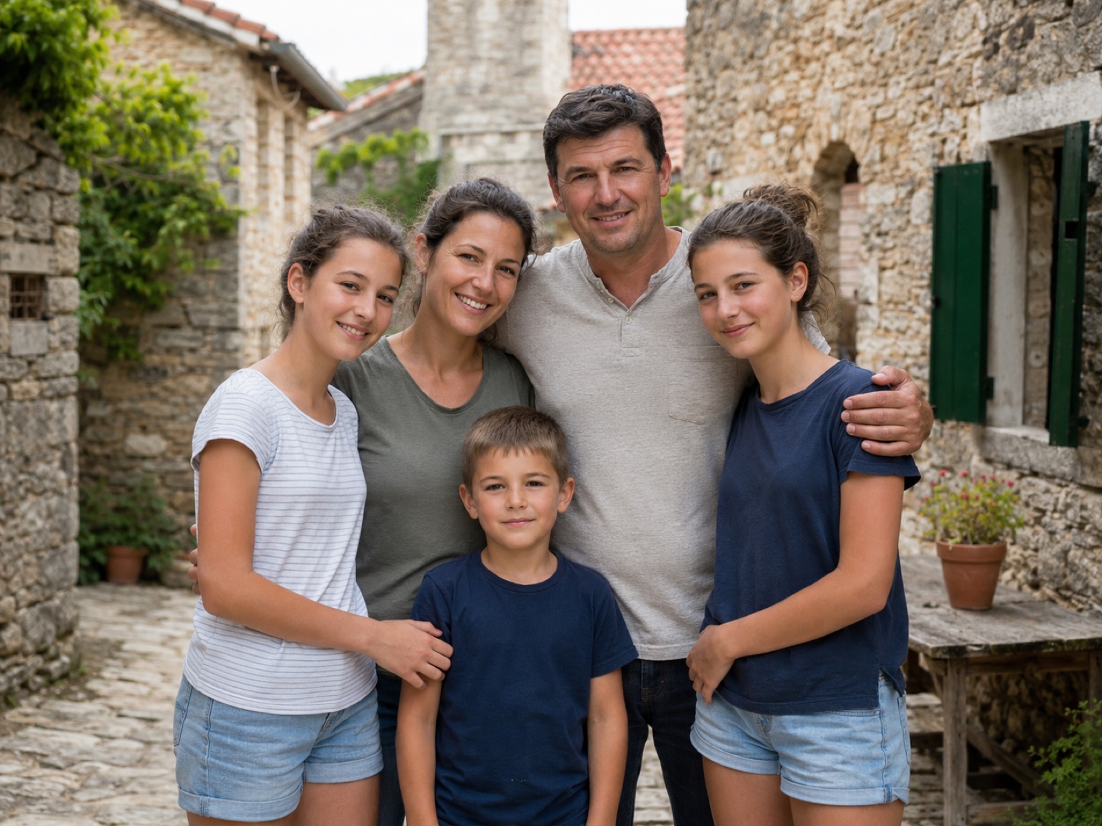 The Šuran family — owners of Villa Gardenia